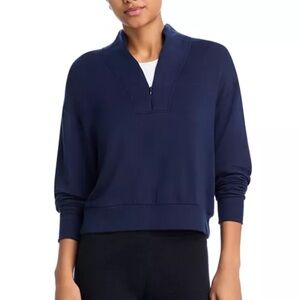 Splits 58 Navy Pullover Zip Up